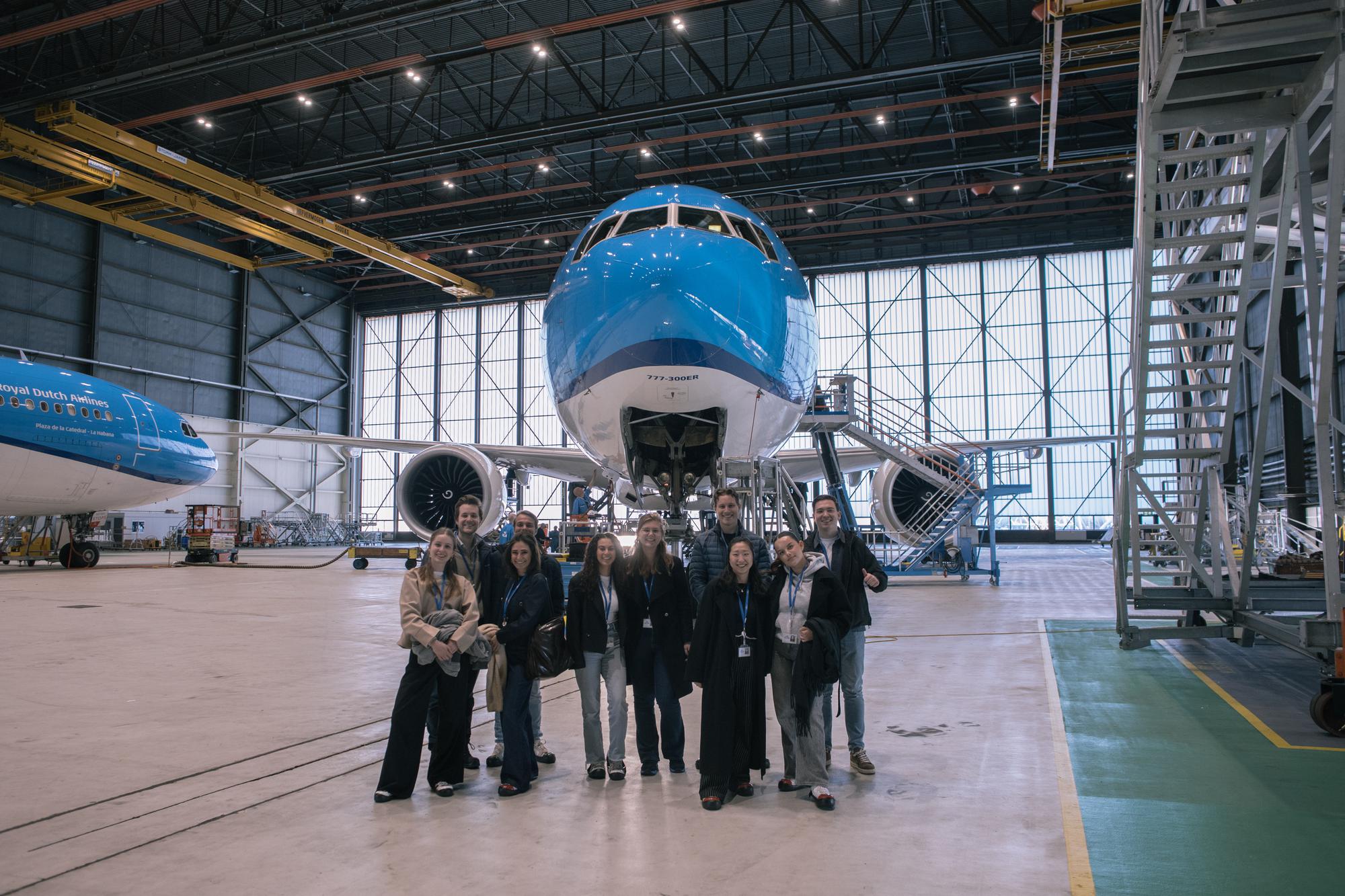 Tour at KLM Hangar 11