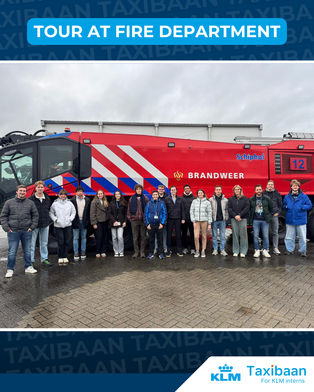 Taxibaan Fire Department Tour!